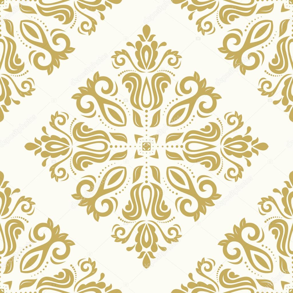 Damask Seamless Vector Pattern