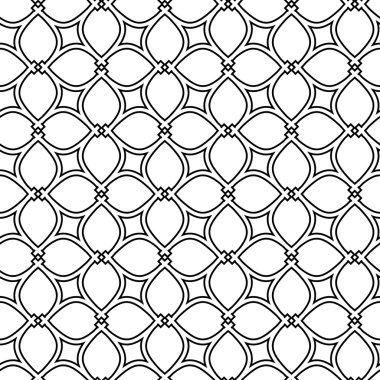Geometrik Kusursuz Vektör Deseni