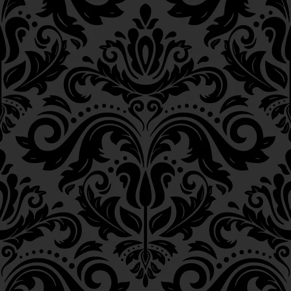 Damask Seamless Vector Pattern — Stock Vector