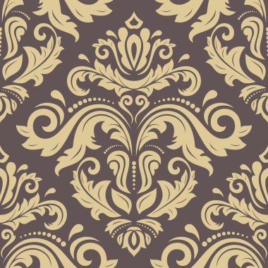 Sorunsuz oryantal vektör arka plan