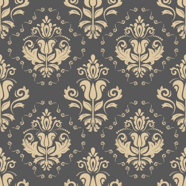 Sorunsuz oryantal vektör arka plan