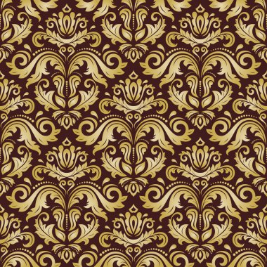 Sorunsuz oryantal vektör arka plan