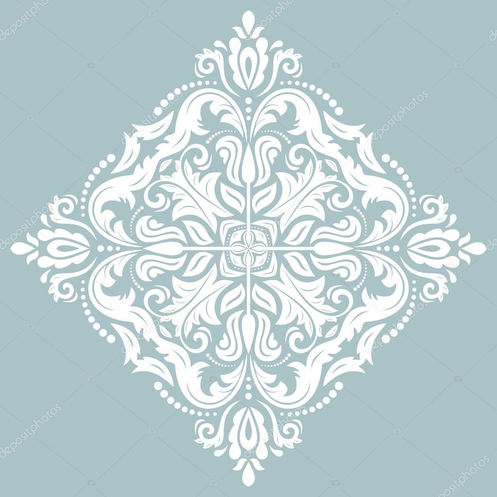 Damask Vector Oriental Pattern