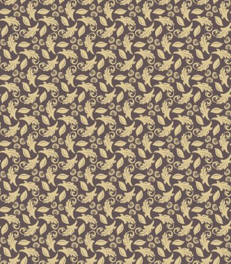 Çiçeksiz Kusursuz Vektör Deseni