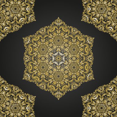 Dikişsiz oryantal arka plan