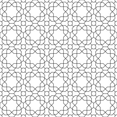 Geometrik Kusursuz Vektör Deseni