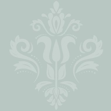 Damasko vektör oryantal desen