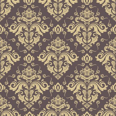 Sorunsuz oryantal vektör arka plan