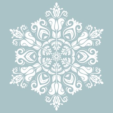 oryantal soyut desen