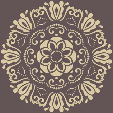 oryantal soyut desen