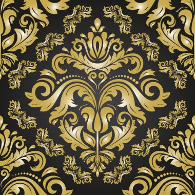 Sorunsuz oryantal vektör arka plan