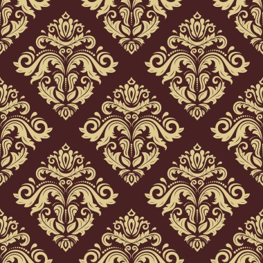 Sorunsuz oryantal vektör arka plan