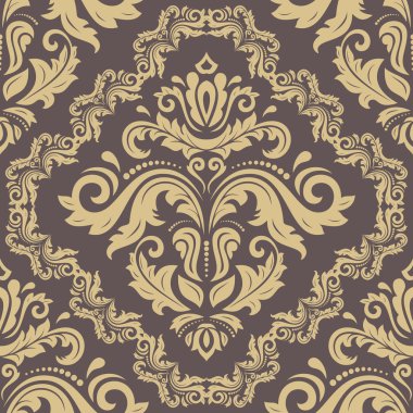 Dikişsiz oryantal arka plan