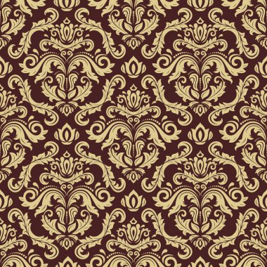 Sorunsuz oryantal vektör arka plan