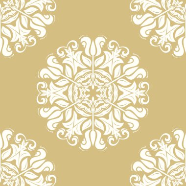 Çiçeksiz Kusursuz Vektör Deseni