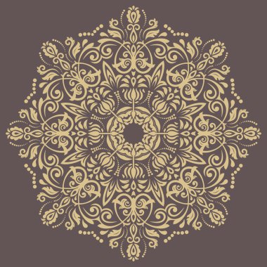 oryantal soyut desen