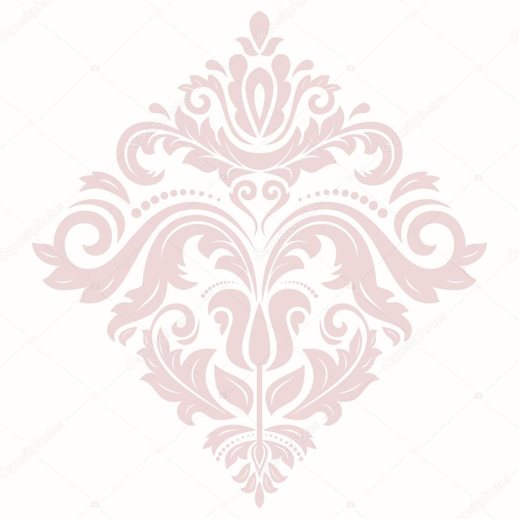 Damask Oriental Pattern