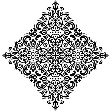 oryantal soyut desen