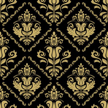 damasko sorunsuz vektör desen