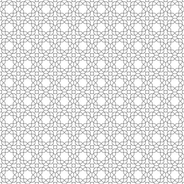 Geometrik Kusursuz Vektör Deseni