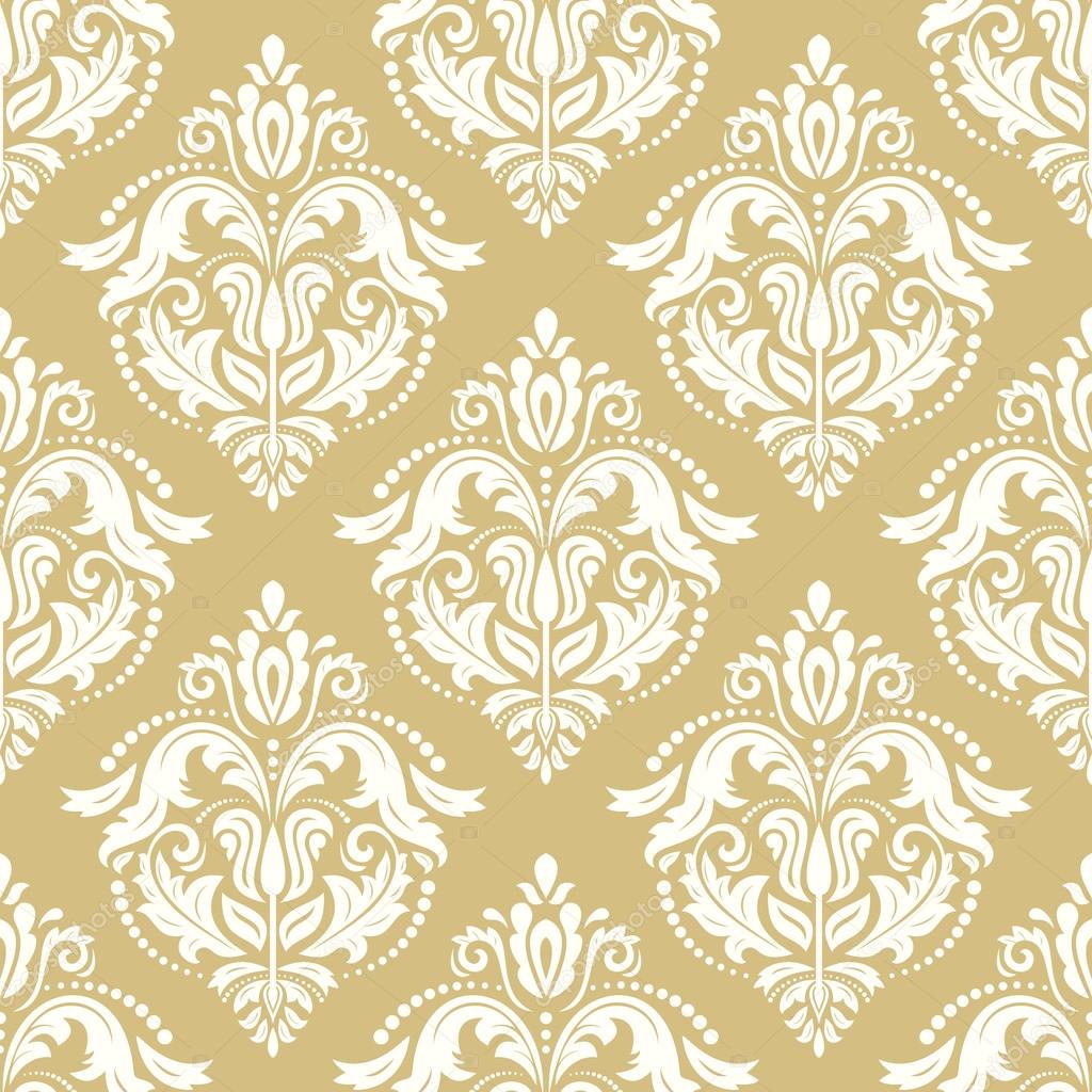 Damask Seamless Vector Pattern