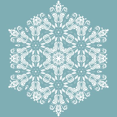 oryantal soyut desen