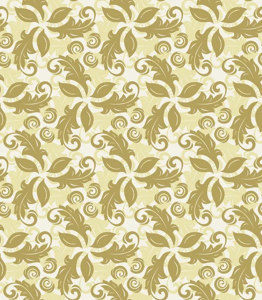 Vectorielle continue Fine floral Pattern — Image vectorielle