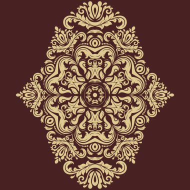 oryantal soyut desen