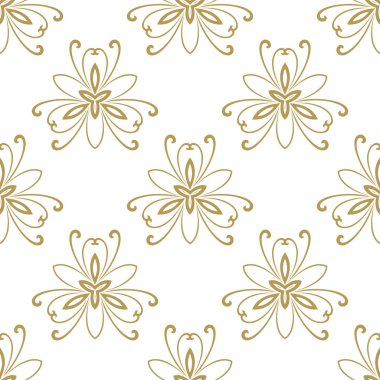 Çiçeksiz Kusursuz Vektör Deseni