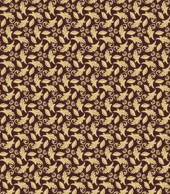 Çiçeksiz Kusursuz Vektör Deseni