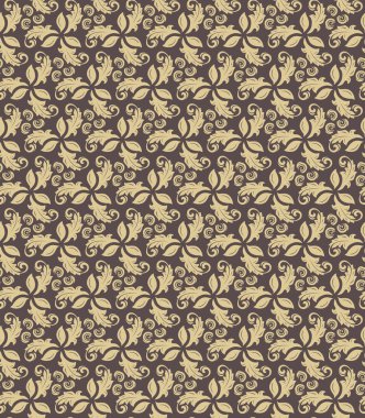 Çiçeksiz Kusursuz Vektör Deseni