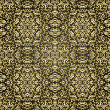 Sorunsuz oryantal vektör arka plan