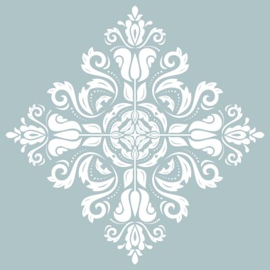 Doğulu Soyut Vektör Deseni