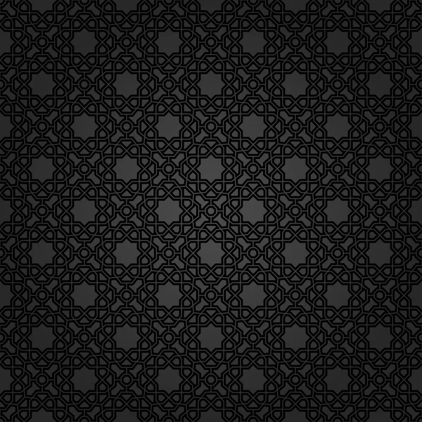 ストライプでシームレスな幾何学的なパターン — ストックベクタ
