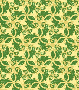 Çiçeksiz Kusursuz Vektör Deseni