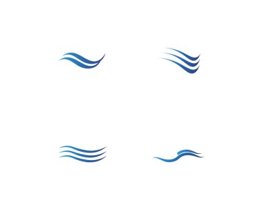 su damlası Logo Şablonu vektör çizimi dekoru