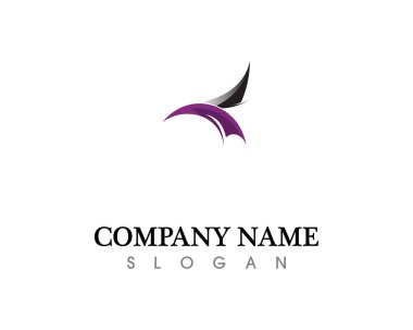 Emlak ve ev binaları logo simgeleri şablonu