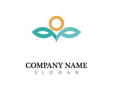 su damlası Logo Şablonu vektör çizimi dekoru