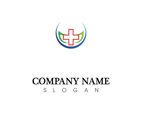 Logo Nemocnice Symboly Šablony Ikony App — Stock fotografie