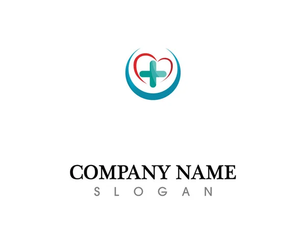 Logotipo Hospital Símbolos Modelo Ícones App — Fotografia de Stock