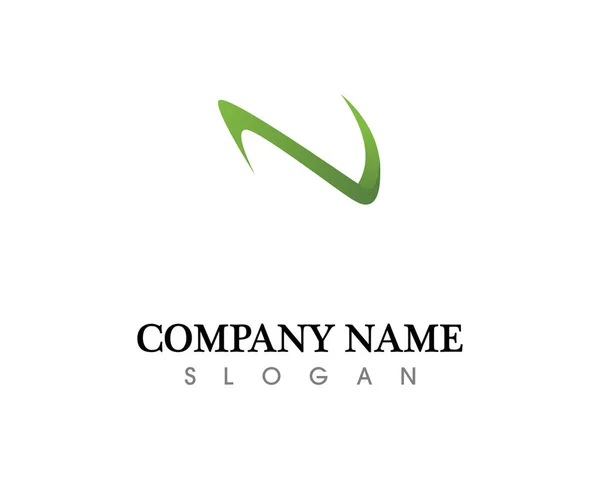 Boom Blad Vector Logo Ontwerp Eco Vriendelijk Concept — Stockfoto