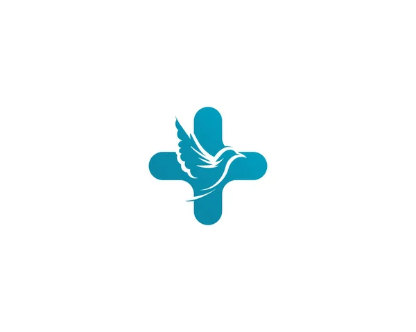Kórházi Logó Szimbólumok Sablon Ikonok App — Stock Fotó
