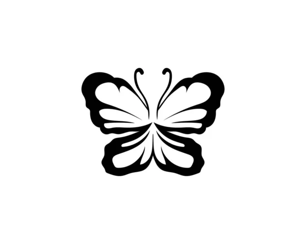 Belleza Mariposa Logo Plantilla Vector Icono Desig — Foto de Stock