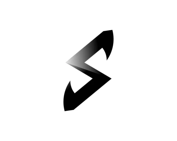 Företagsbrev Logo Design Vekto — Stock vektor