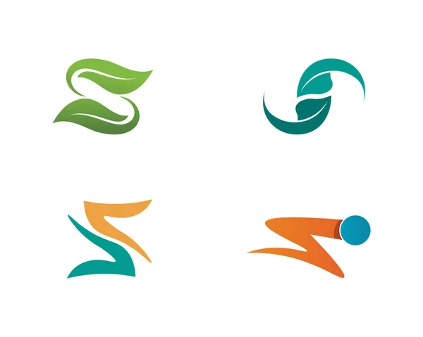 Entreprise Lettre Logo Design Vecto — Image vectorielle