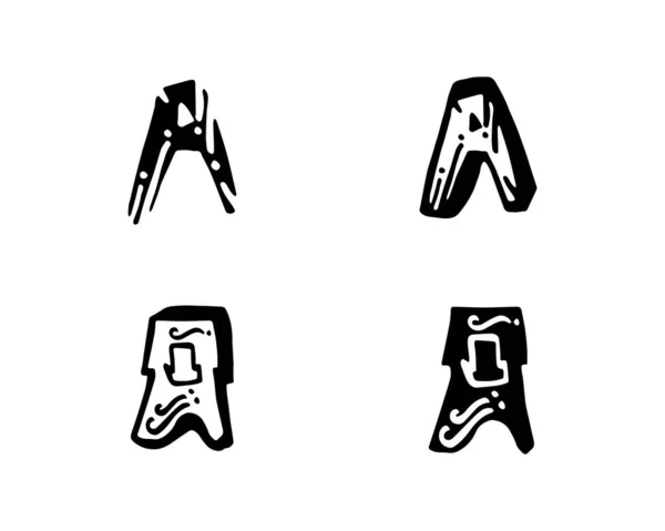 Літера Логотип Бізнес Шаблон Векторна Піктограма — стокове фото