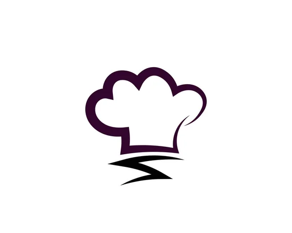 Cuoco Logo Classico Cuoco Catering Vettore Desig — Vettoriale Stock