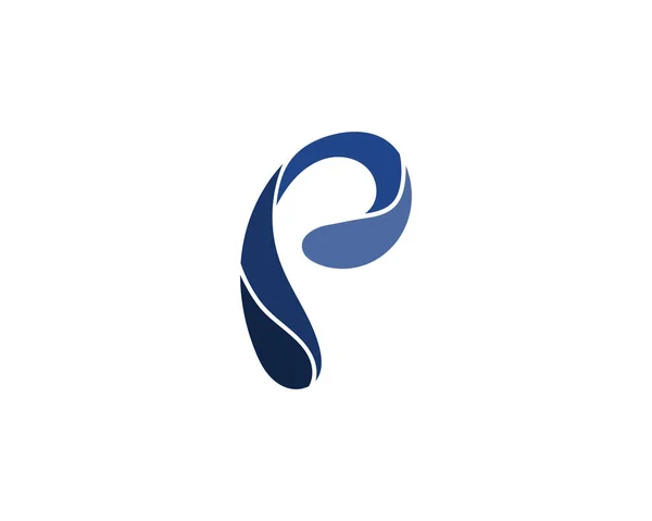 Entreprise Lettre Logo Design Vecto — Image vectorielle