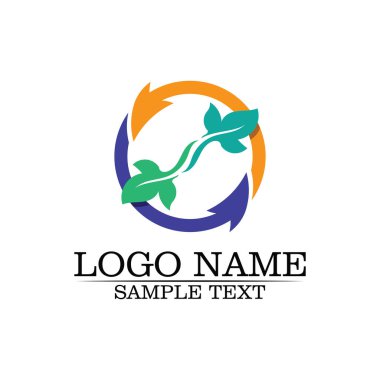 Eko Ağacı Yaprak Şablonu