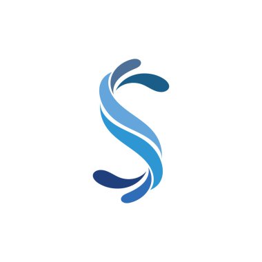Plaj vektör logosu ve semboller şablon uygulaması